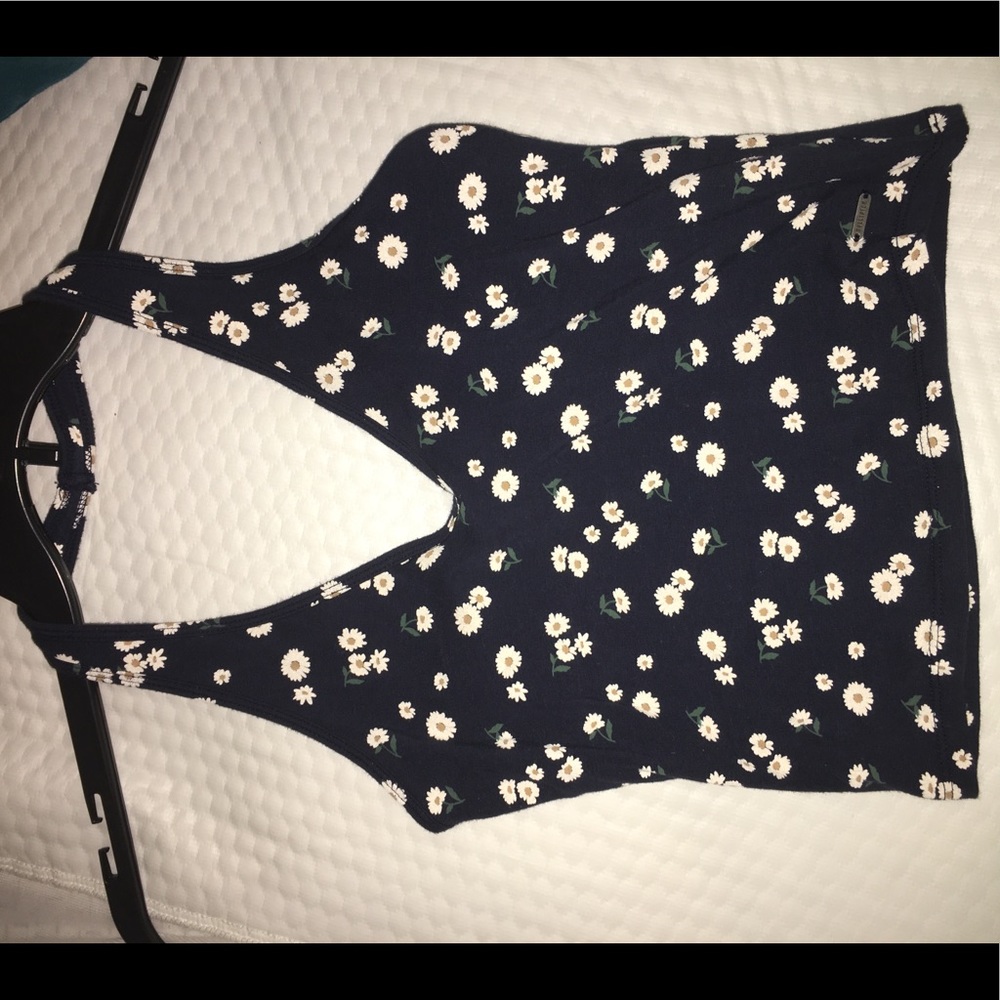 Hollister Floral Halter Top